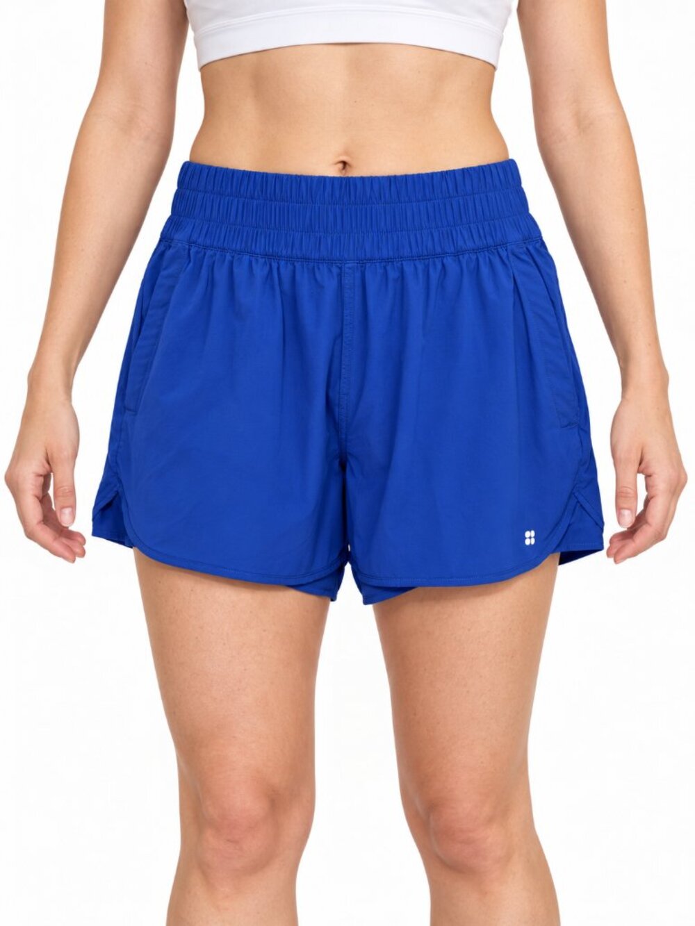 Sweaty Betty Relay Shell Running Shorts Royal Blue SB8805